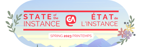 State of the Instance | MSTDNCA Logo | Etat de L'instance | Spring 2023 Printemps
